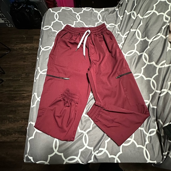 Scrub set- Burgundy color - Picture 4 of 8